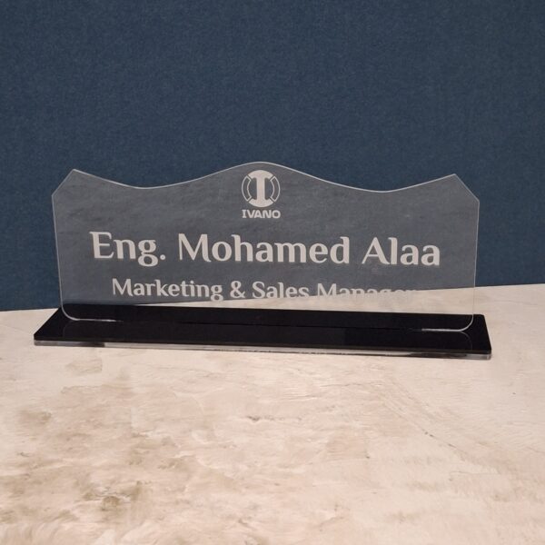 Acrylic Name Plate